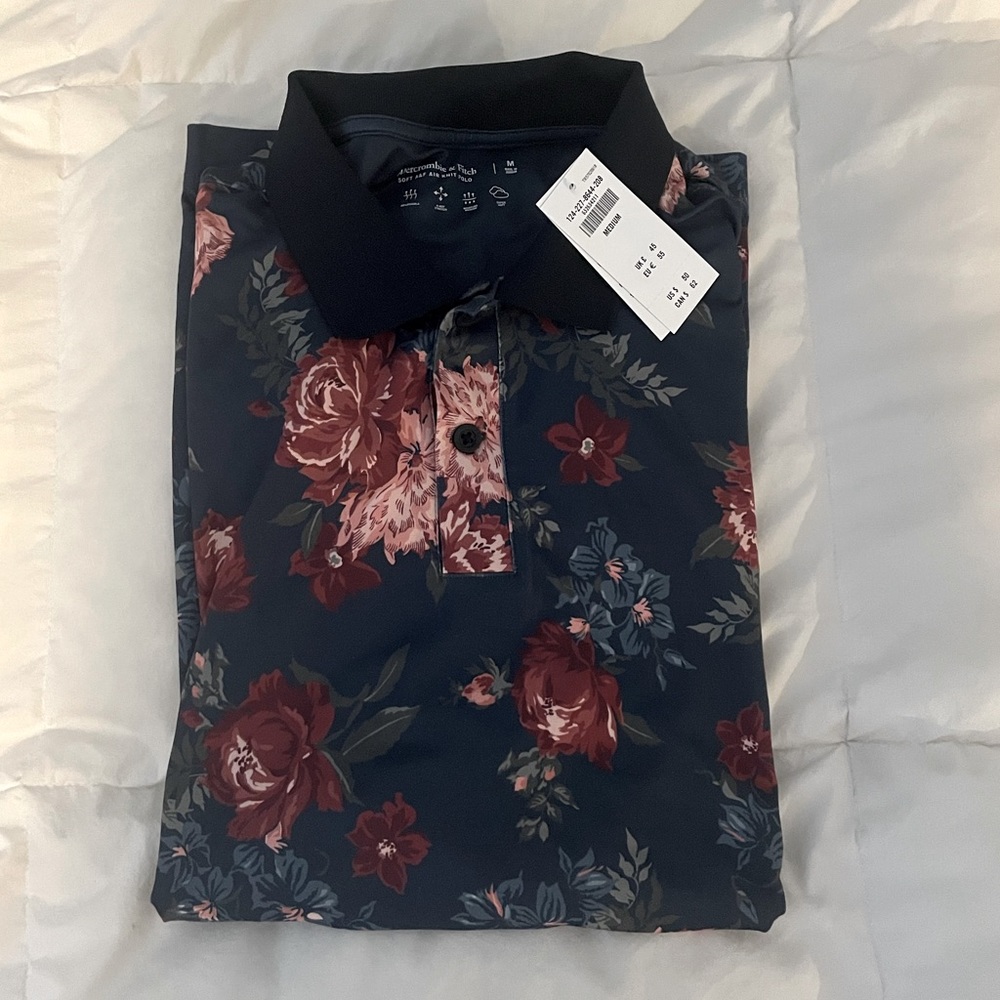 Button up floral shirt